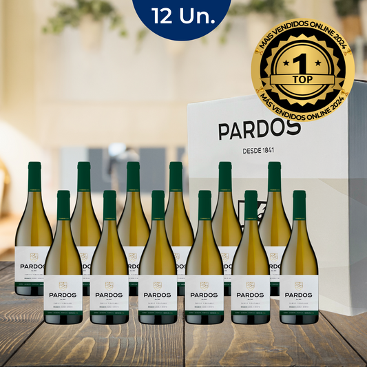 12 Garrafas Pardos- Verde Branco DOC