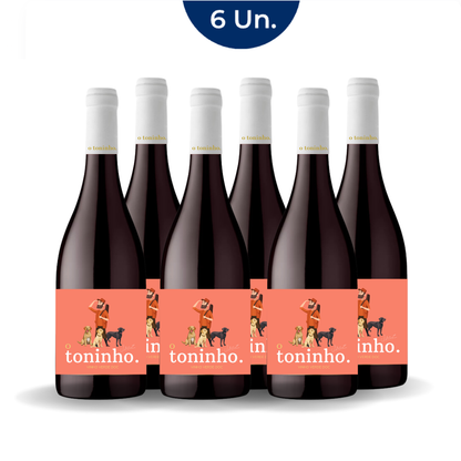 6 garrafas Toninho- Verde Tinto DOC