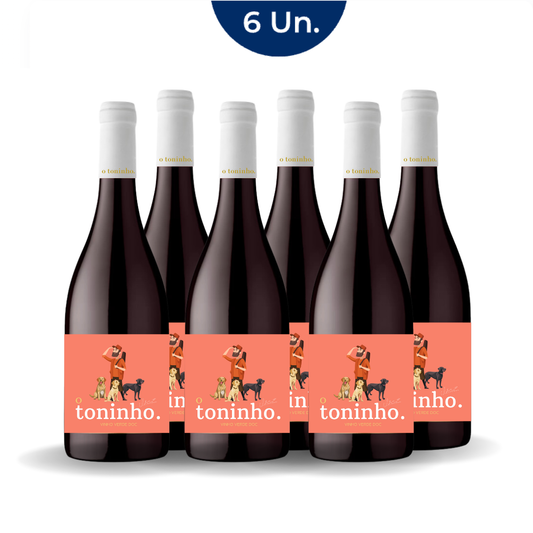6 garrafas Toninho- Verde Tinto DOC