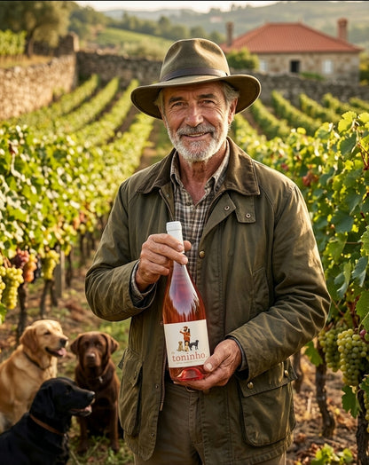 6 Garrafas Toninho Rosé